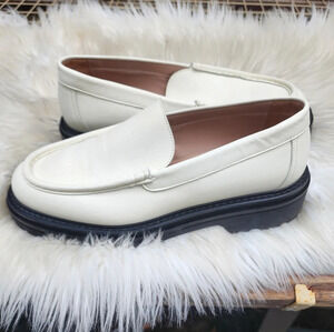 Legrès white calf leather Italian loafers 11